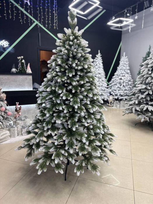 ‼️Розпродаж‼️ ОПТ/ ДРОП Преміальні Ялинки Ялинка Штучна Лита Засніжена