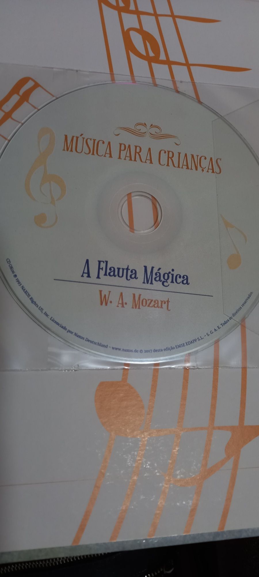 " a flauta mágica", livro infantil com cd incluido