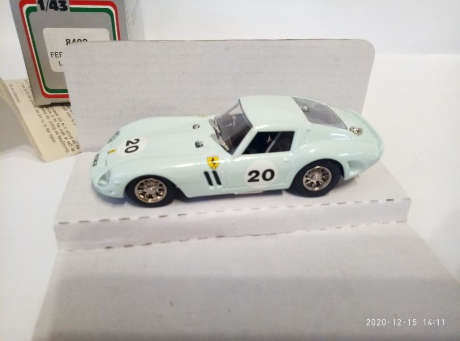 Ferrari GTO 1:43 Box Model Italy