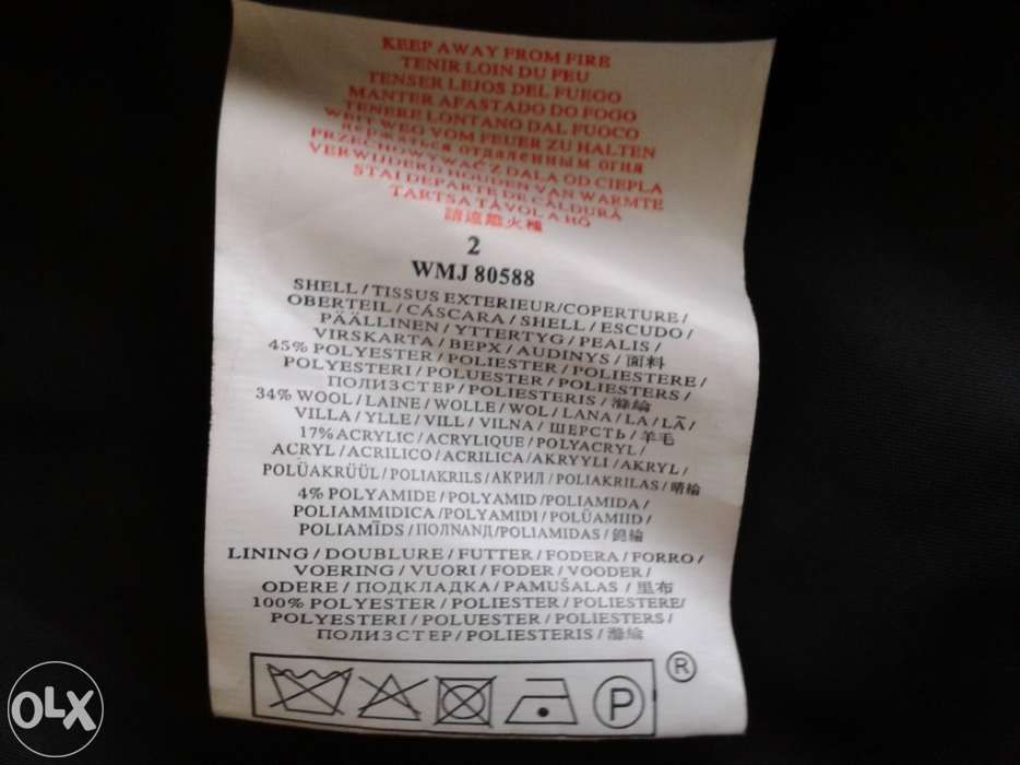 Casaco Preto - Tamanho M