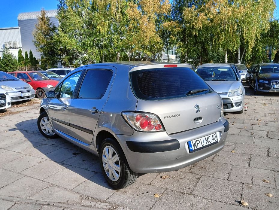 Peugeot 307 2,0 HDi 04r 90KM bdb stan pancerny ładny długie opłaty