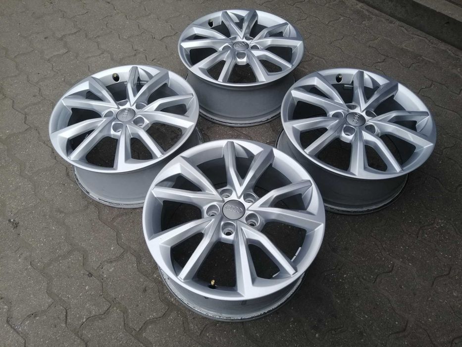 Felgi aluminiowe 5 x 112 R 17 Alufelgi oryginalne Audi Jak Nowe