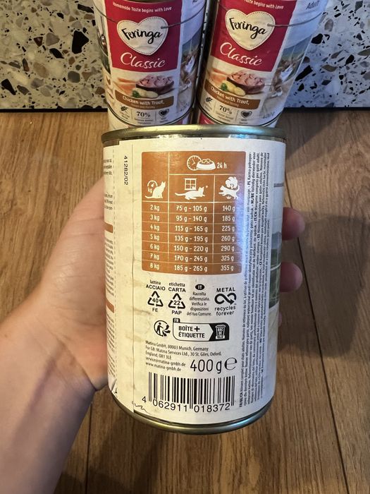 Feringa 5x400g kurczak i pstrąg