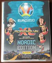 Kompletna kolekcja Kart panini Euro 2020 Nordic Edition + 70 Limited