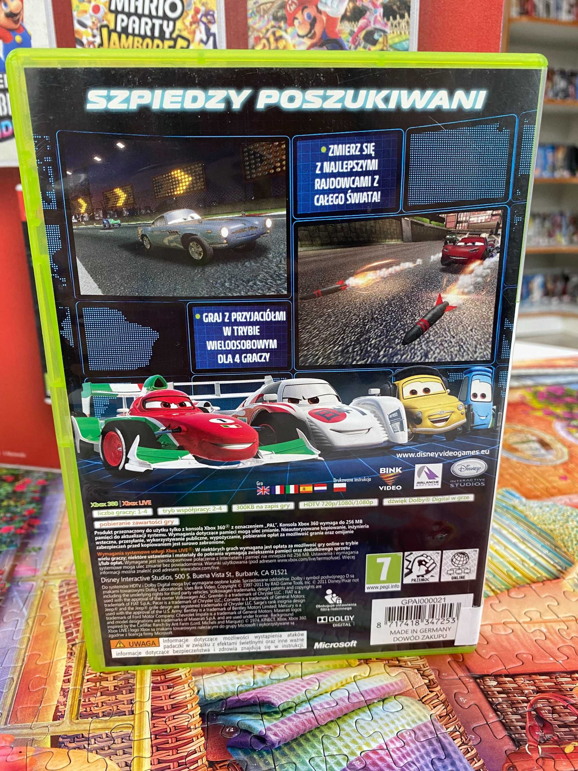 Disney Pixar Auta 2 Xbox 360 Sklep Iława