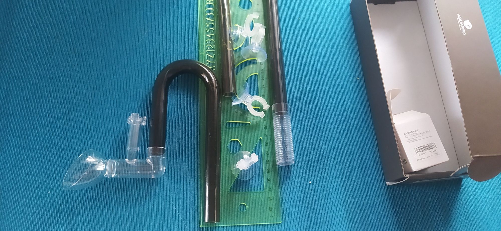 Bengala entrada e saída filtros externos skimmer