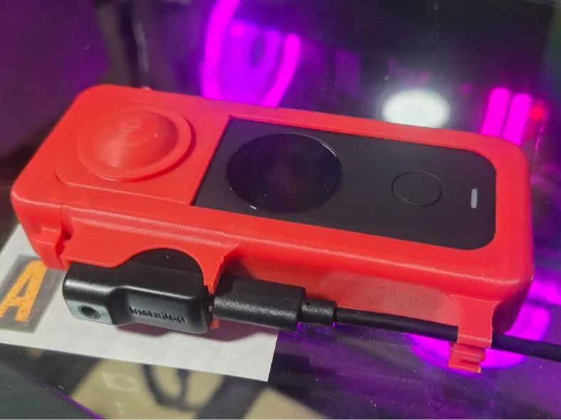 Capa Insta360 X2 com Módulo de Áudio