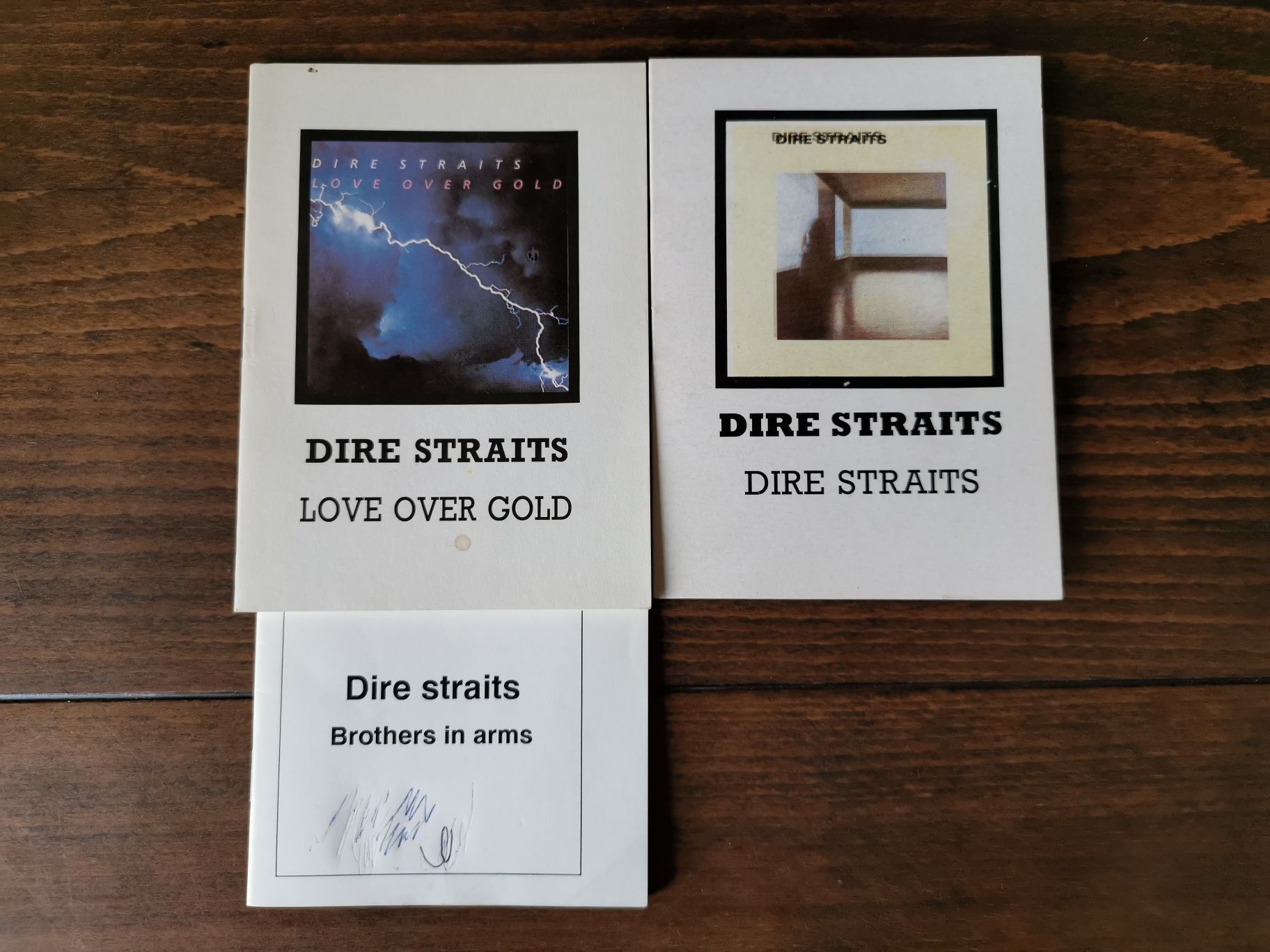 Zestaw książeczek z tekstami piosenek Dire Straits