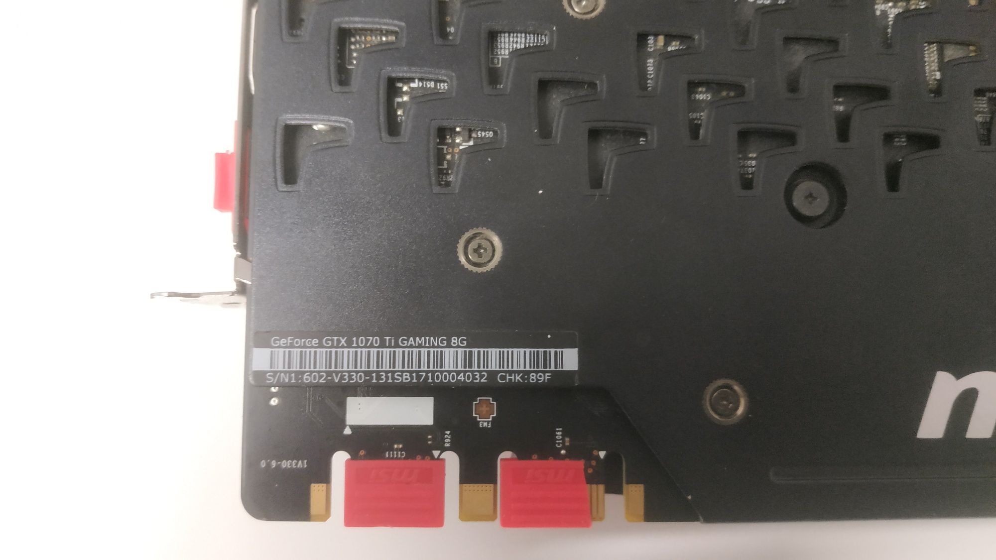 Відеокарта Msi 1070ti 8gb