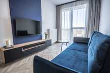 Mieszkanie 43 m² 2 pokoje balkon garaż nowy blok Limanowskiego 68