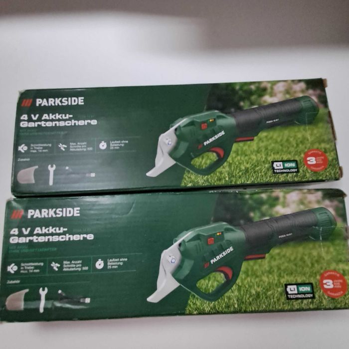 Секатор акумуляторний Parkside.