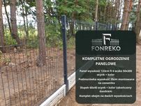 GOTOWE WARIANTY OGRODZEŃ / Ogrodzenie Panelowe / Kompletne Zestawy
