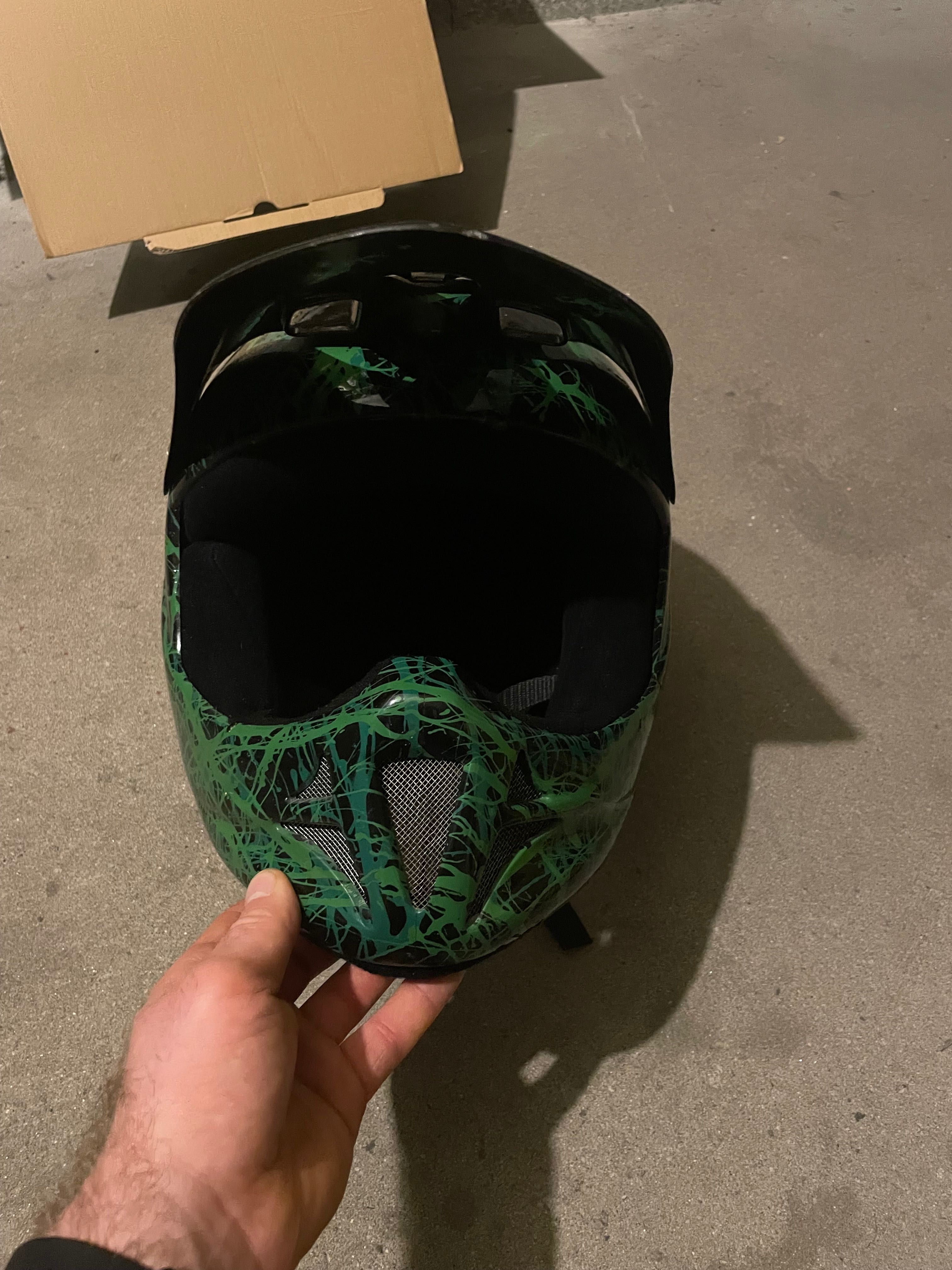 Kask motocrossowy