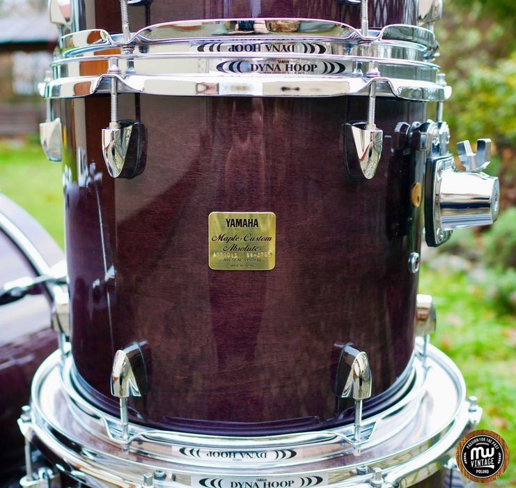 Perkusja Yamaha Maple Custom Absolute 22", 12”, 13”, 16” Japan ‼️