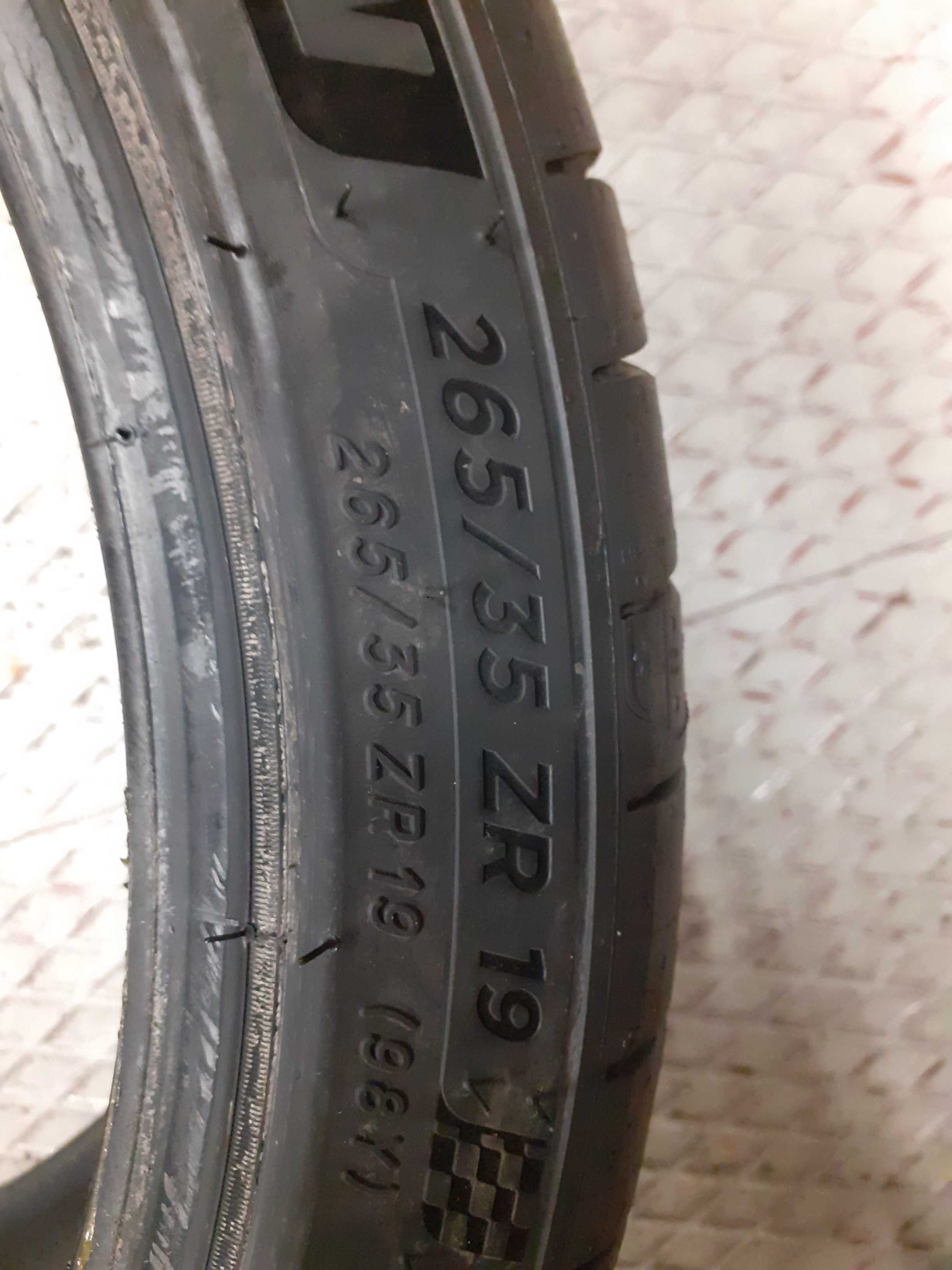 PRAKTYCZNIE NOWE OPONY 235/40 / 265/35 R19