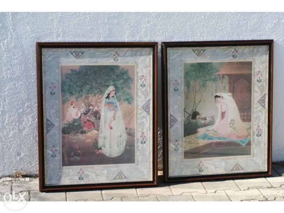Quadros com moldura Indianos