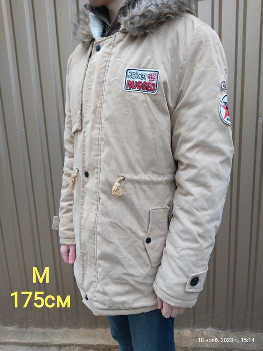 Куртка Jack & Jones зимняя осенняя аляска парка бомбер