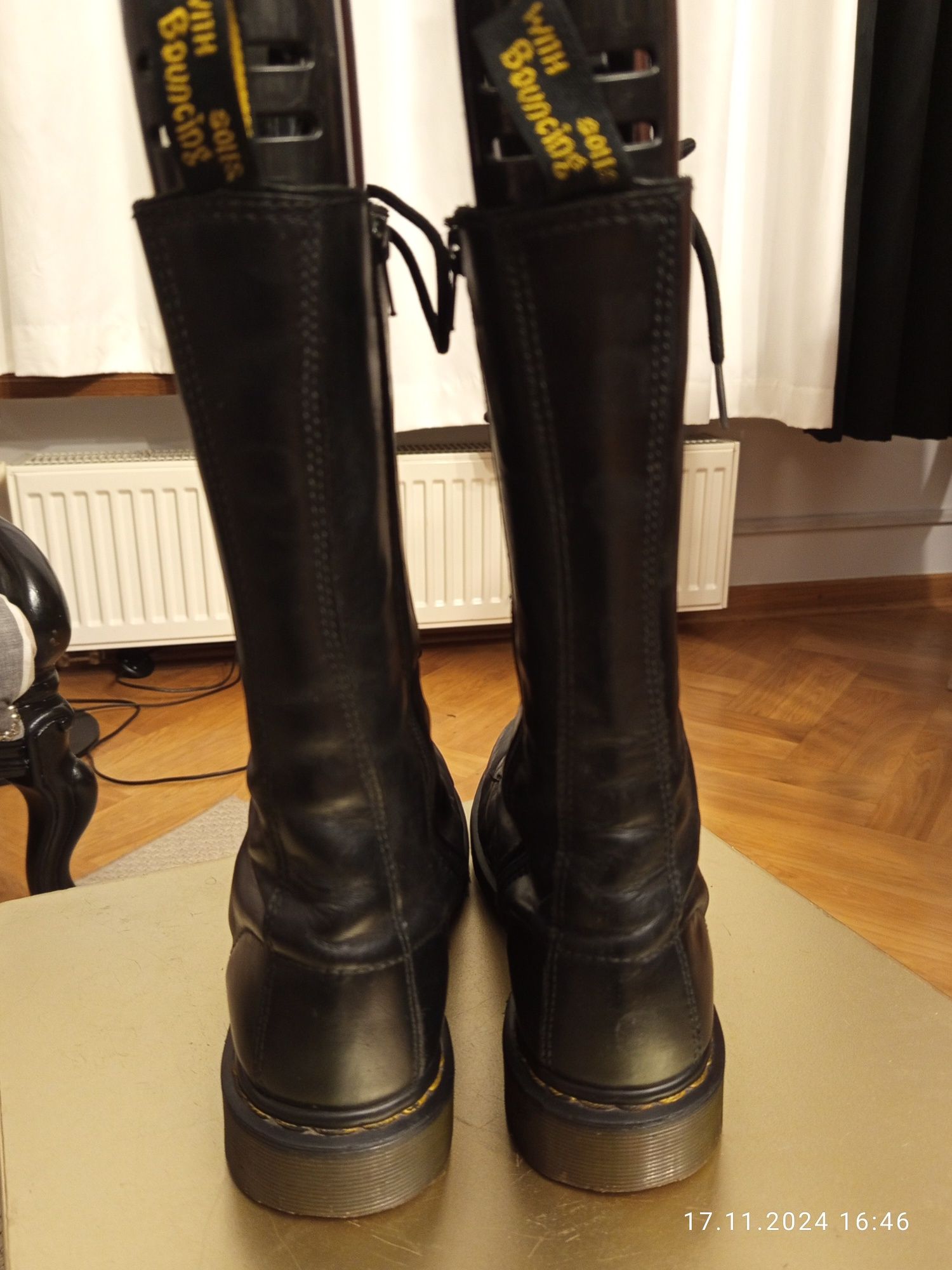 Buty skórzane Dr. Martens 1899, czarne, rozmiar 40 przecena