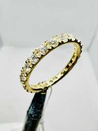 Золота каблучка з натуральними діамантами 1.20 карат. 1550$