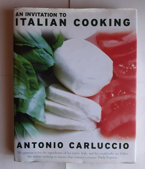 Livro An Invitation To Italian Cooking Antonio Carluccio