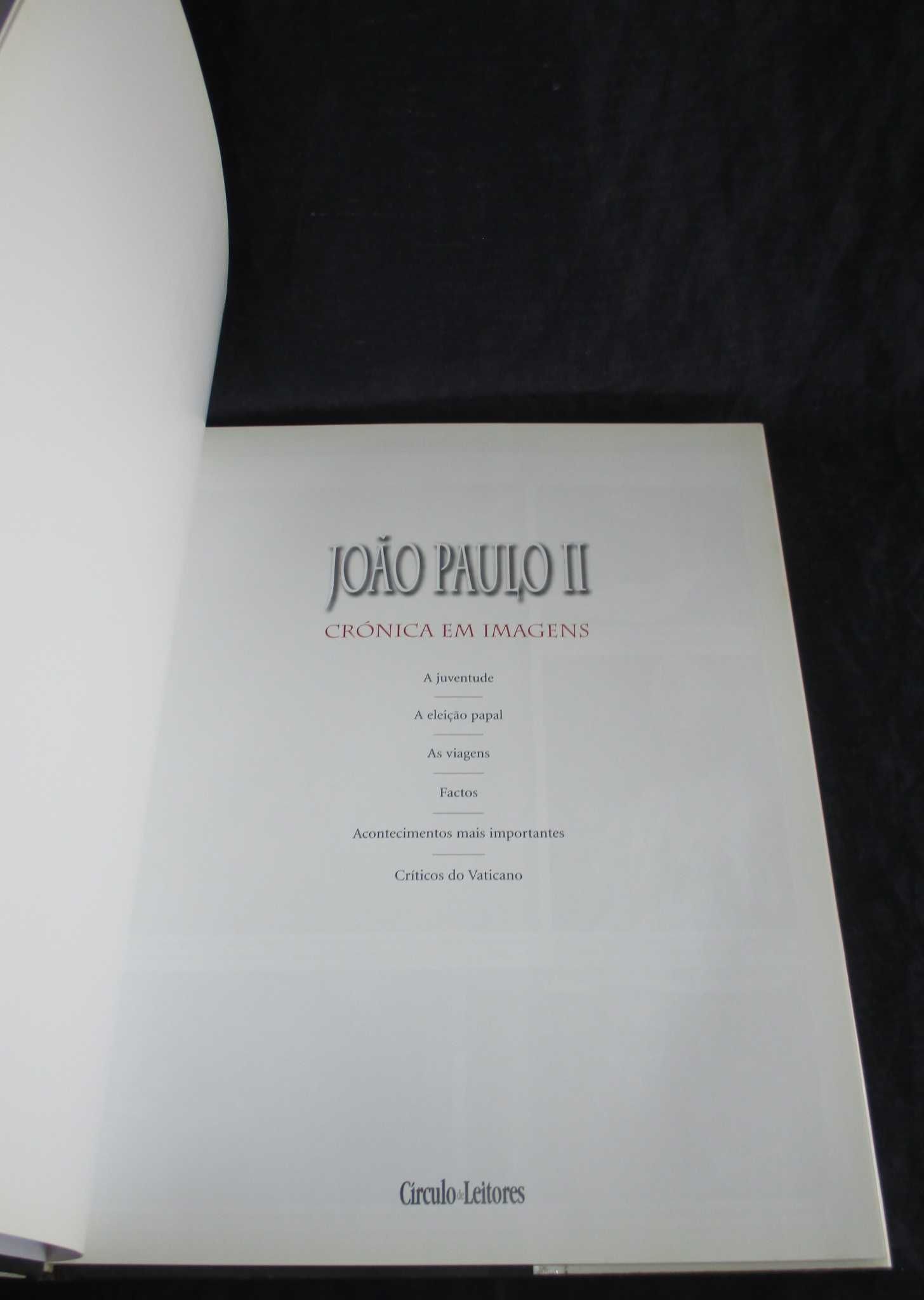 Livro João Paulo II Crónica de Imagens