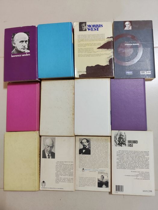 Livros antigos de consagrados autores Internacionais
