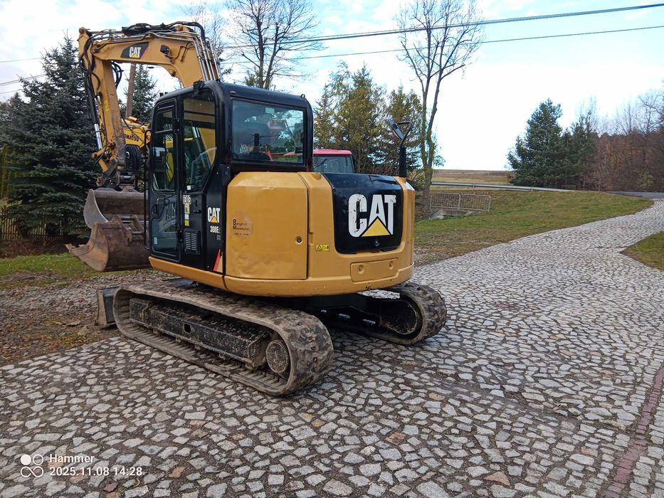 Minikoparka CAT 308 E2CR, 2015 r.