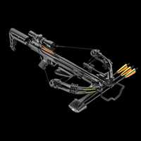 Portes Gratuitos Crossbow Besta 175 Lbs 340 fps!! Ek Blade+ Preto