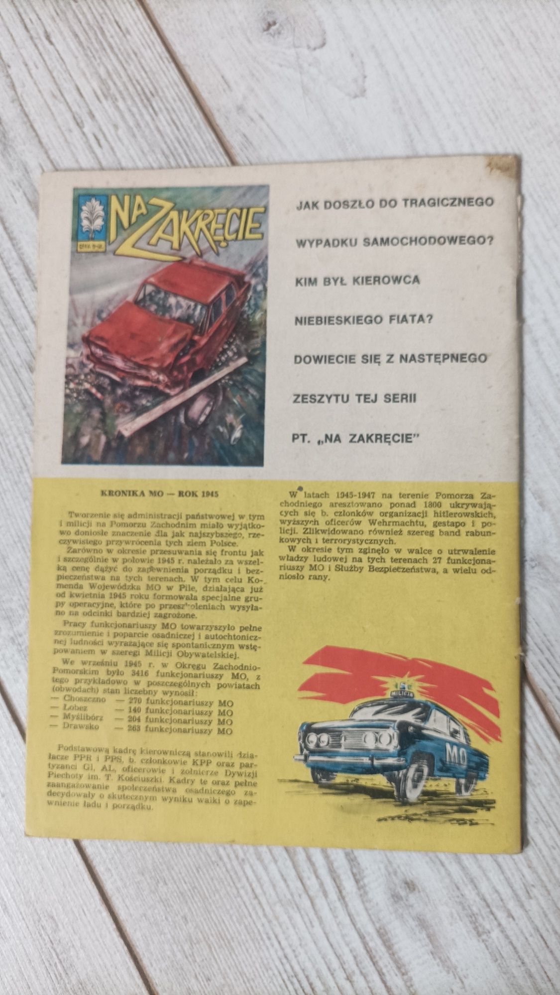 Komiks Kapitan Żbik Tajemniczy nurek wyd.I 1973 stan BDB