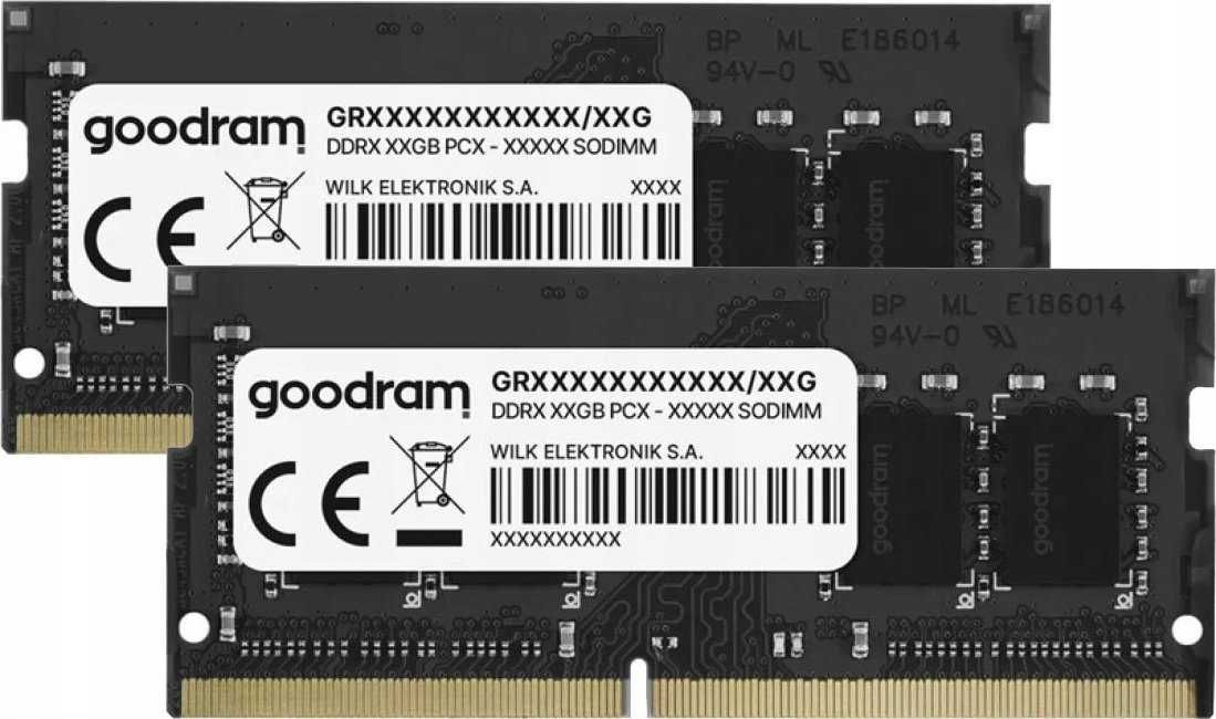 GOODRAM ZESTAW RAM 2x16GB=32GB DDR4 Sodimm 3200mhz Pamięć Laptop NOWE!