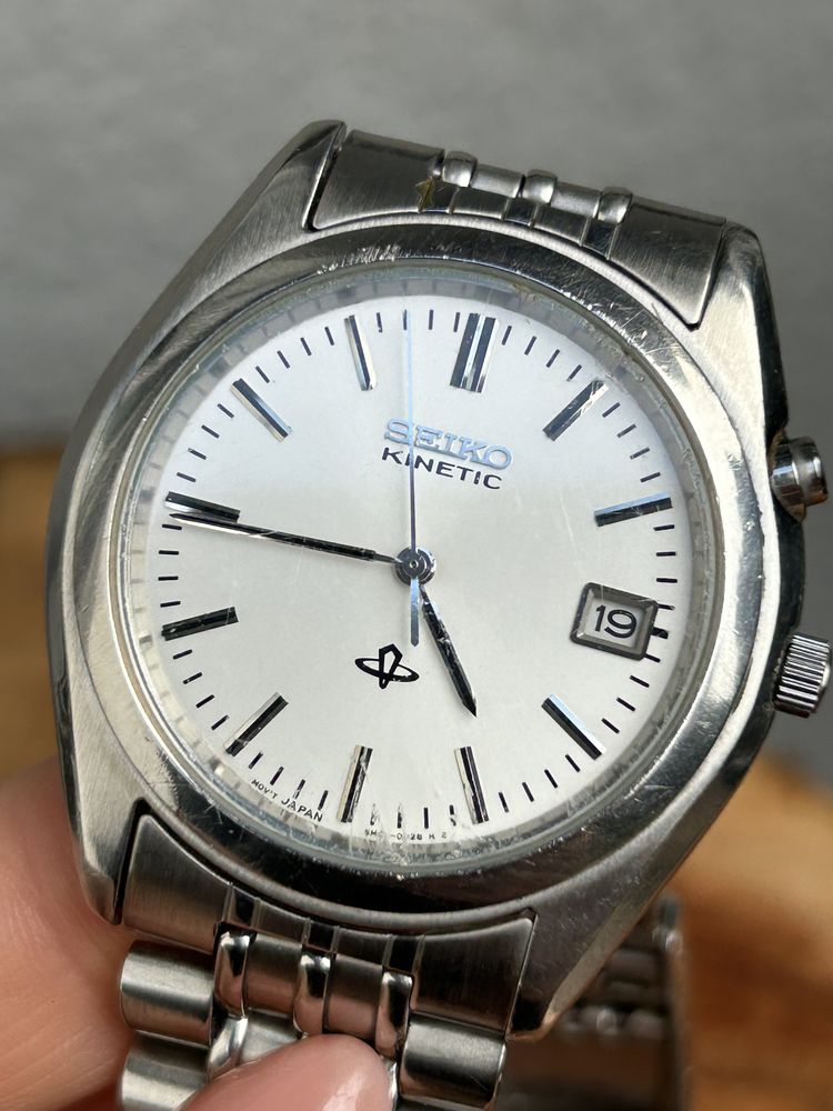 Zegarek japoński męski Seiko Kinetic