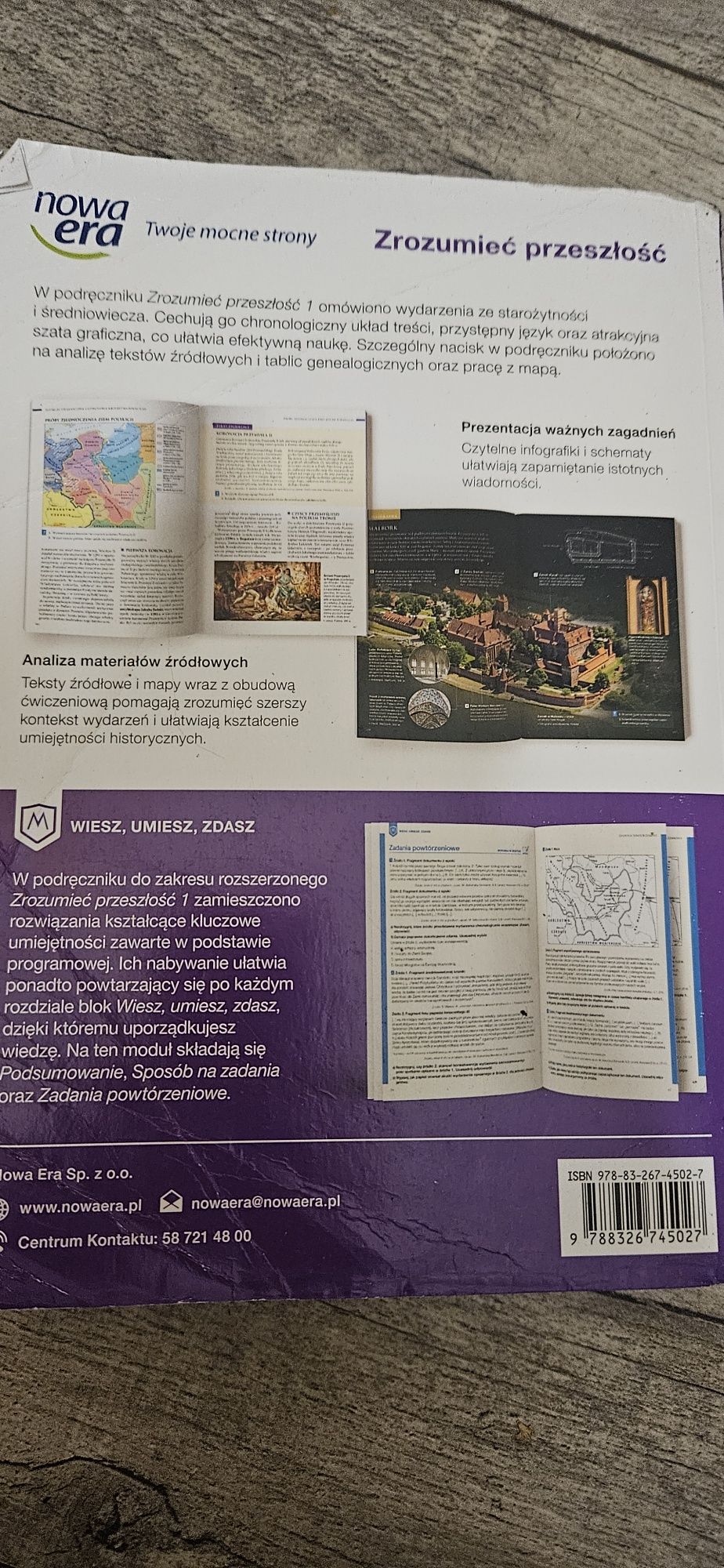 Historia Zrozumiec przeszłości 1 zakres rozszerzony podręcznik do hist