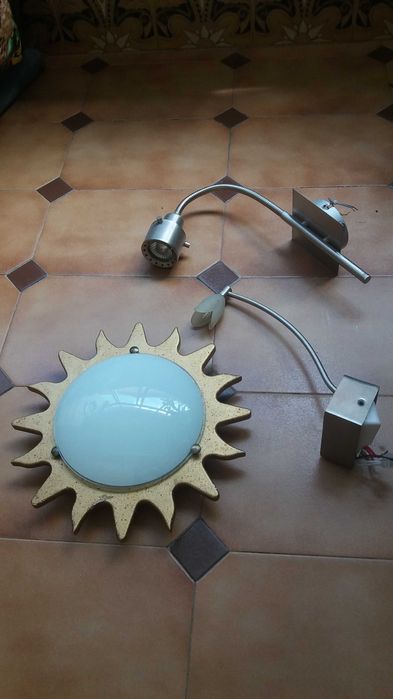 Candeeiro parede e tecto