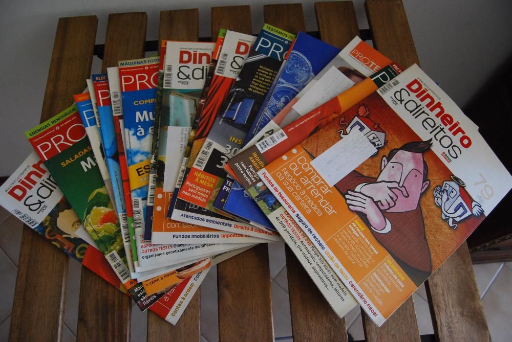 67 Revistas "Deco Proteste" + 67 Revistas "Dinheiro & Direitos"