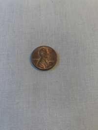 Moeda one cent dos USA, de 1987