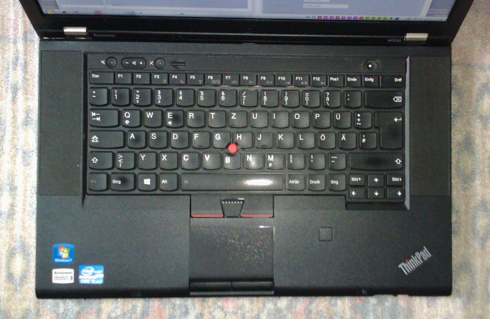IPS!! ThinkPad W530 i7-3740QM Turbo Boost 3.70 GHz,  DDR3-8Gb,  SSD