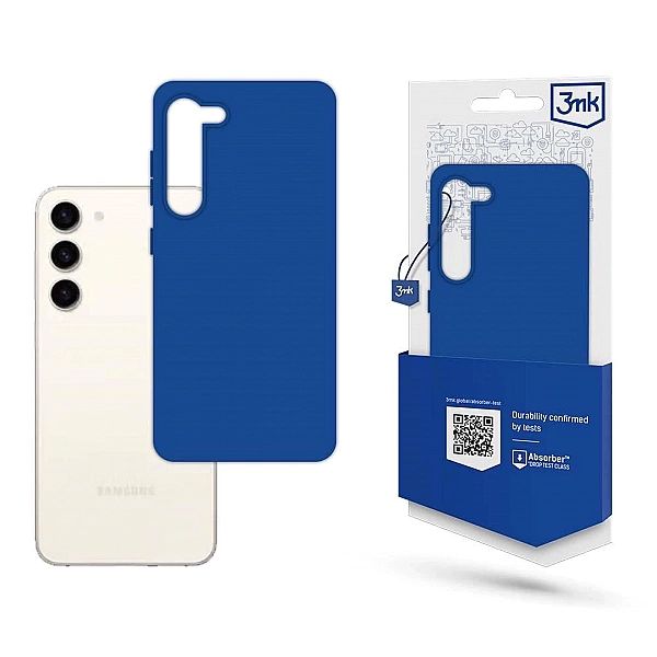 Etui 3mk Matt Case na Samsung Galaxy S23/5G - niebieskie