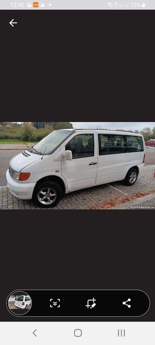 Campervan Mercedes vito 110