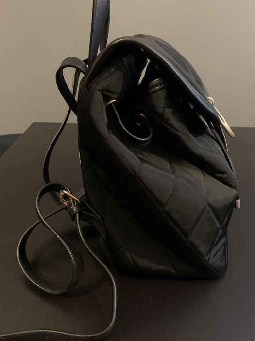 Mochila preta nylon da Natura