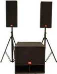 Zestaw nagłośnieniowy Pol Audio DJ2000 Amercian Audio VLX3000 case