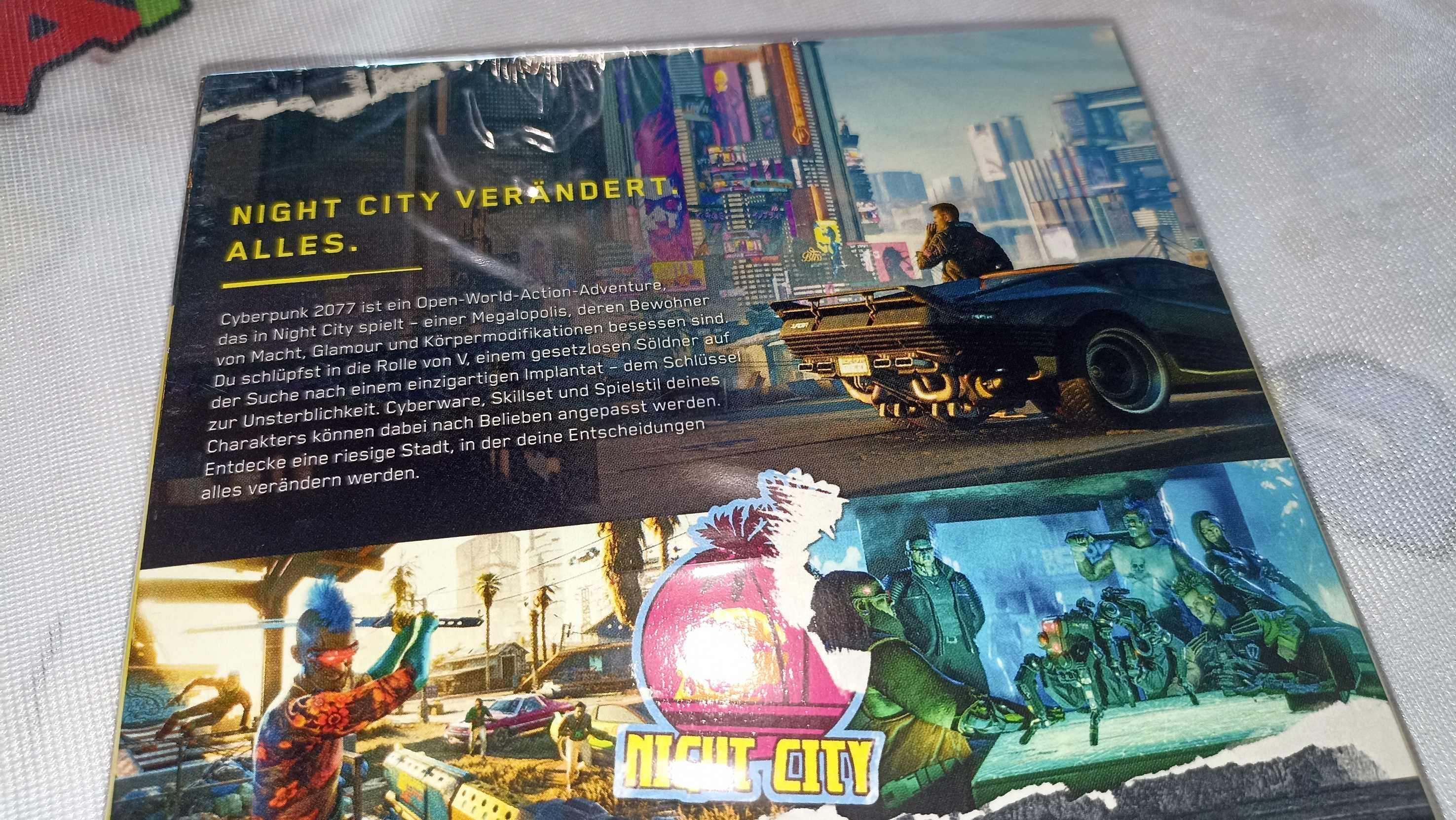 CyberPunk PC na komputer po polsku, GOG, nowa, OST, mapa, naklejki...
