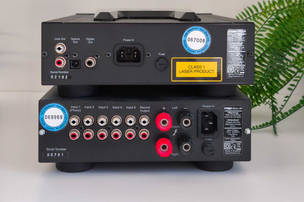 Wzmacniacz Rega BRIO-R plus CD Rega APOLLO-R
