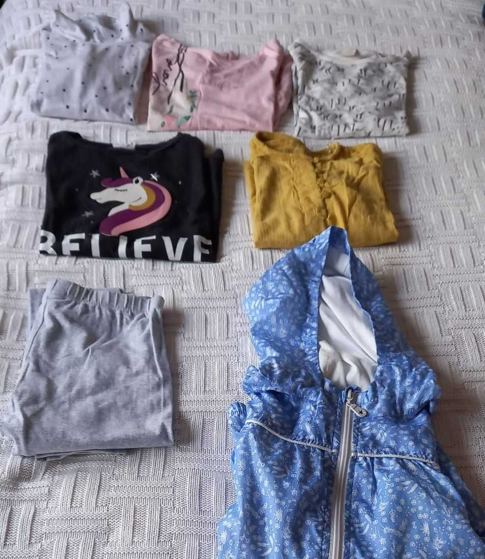 Sortido de Camisolas, blusas e leggins menina 9-10 anos