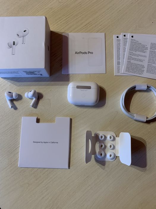 AirPods Pro 2 Оригінал • Повний комплект • Ідеальний стан