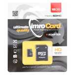 Karta pamięci IMRO micro SDHC 16 GB z adapterem