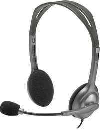 Навушники з мікрофоном LOGITECH H110 stereo headset with 2*3PIN JACKS