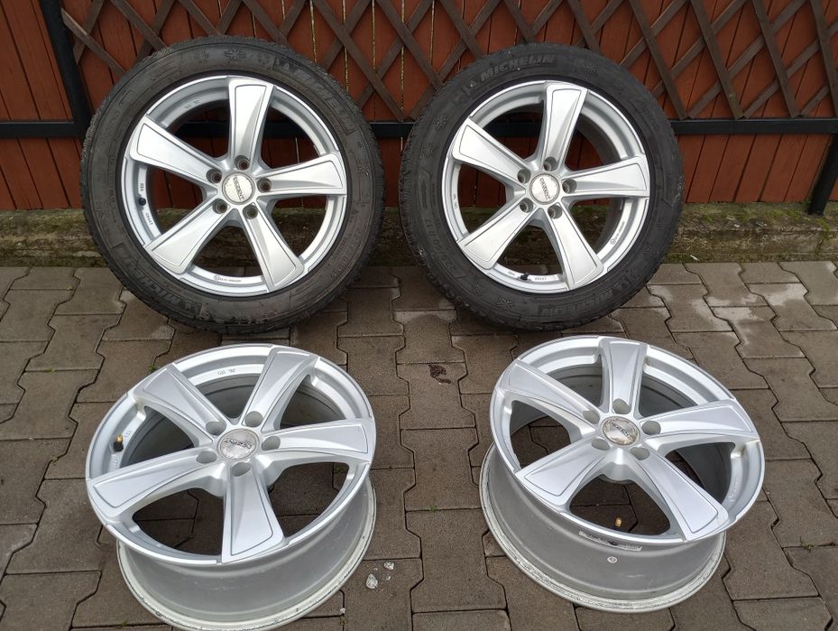 Jak Nowe Alufelgi 17" Audi A4 b7 b8 b9 A6 c6 c7 A5 A7 Felgi Mercedes