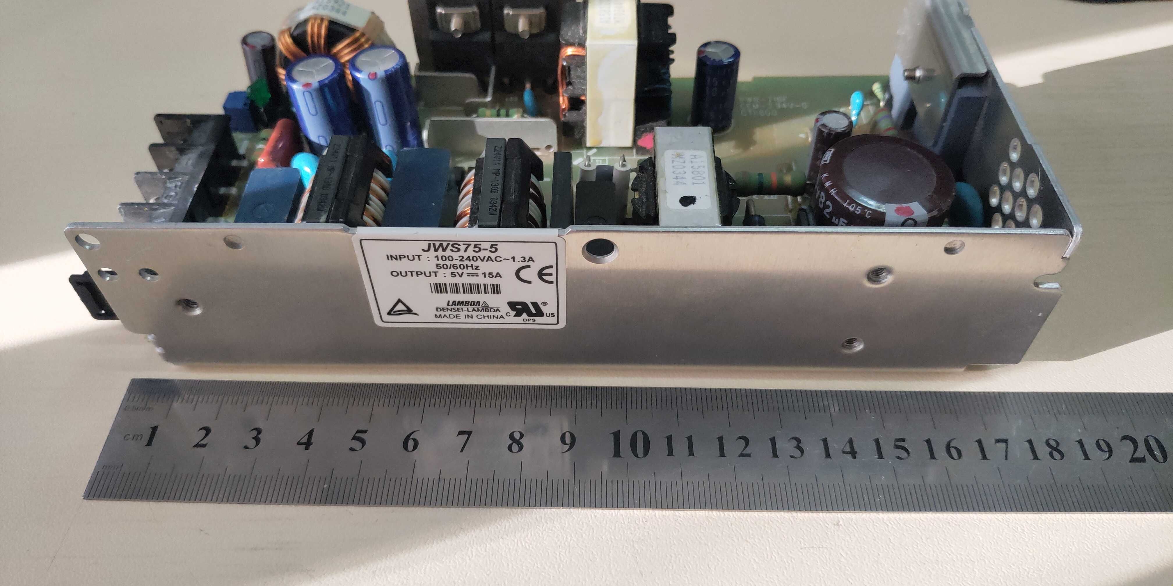 Блок живлення JWS75-5  5V-15A/75WATT