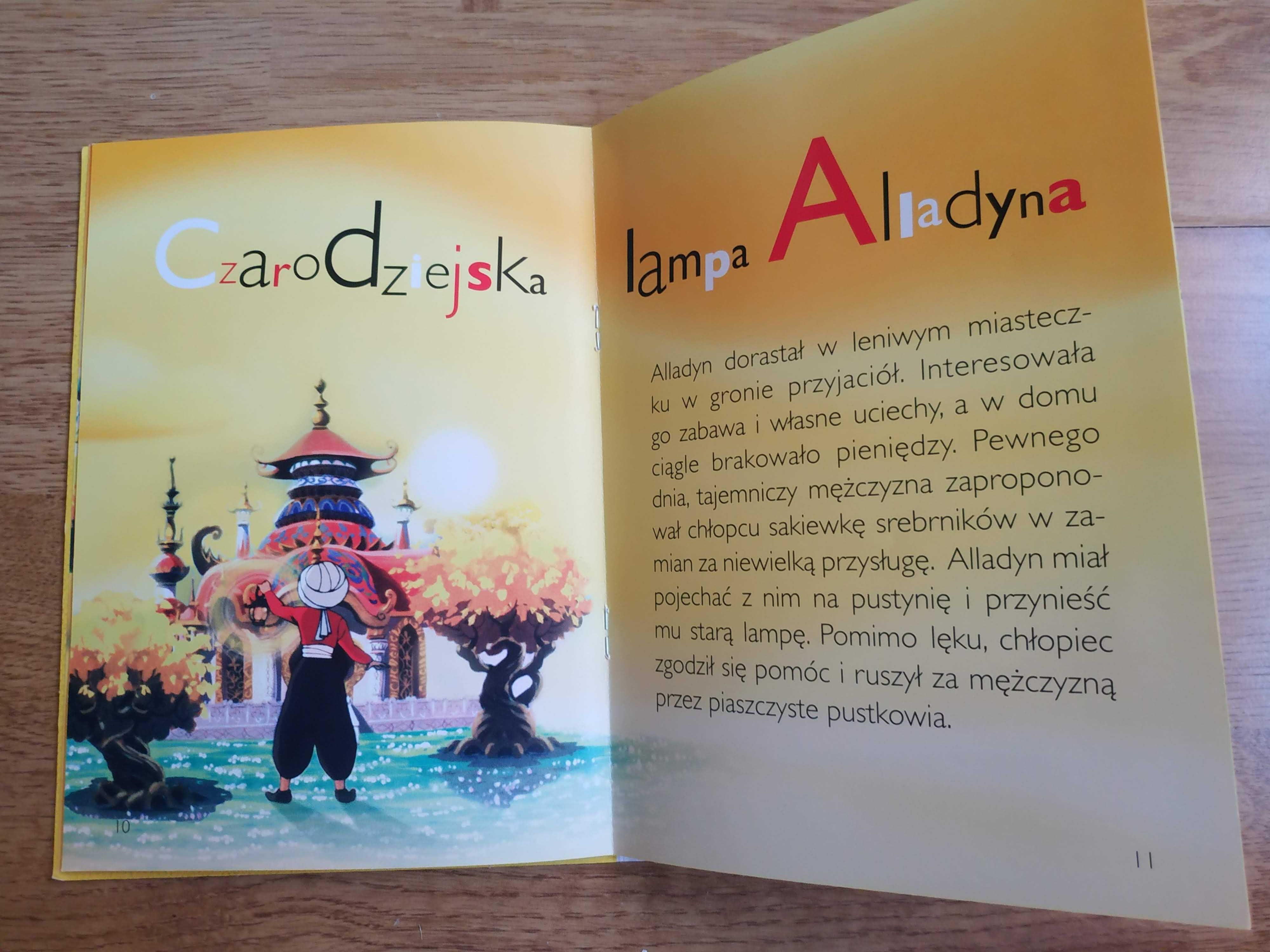 Bajki DVD: "Czarodziejska lampa Alladyna", "Żółwik Sammy 2"