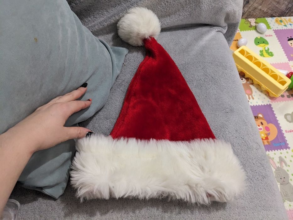 Продам борода і шапка Санта Клауса, Діда Мороза